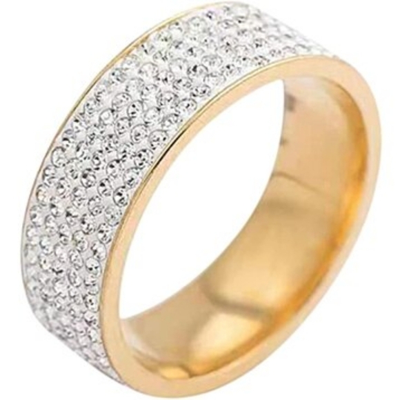 Women / Men Gold Wedding Band - Picture 1 of 15
